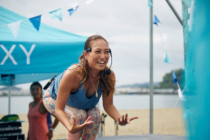 ROXYイベントの酒井孝子さん