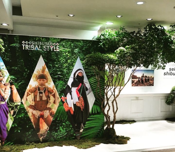 写真展「TRIBAL STYLE」会場