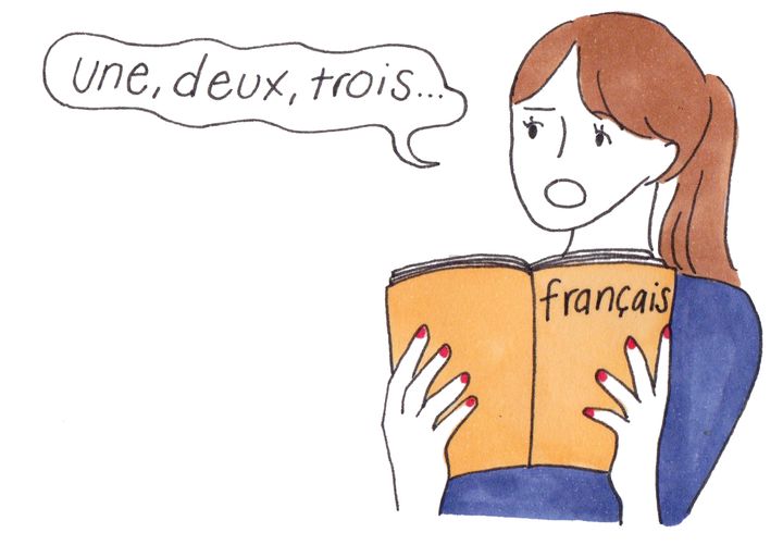 日本に帰国してからは、フランス語教材の本で勉強をしたり、フランス色に染まっていった