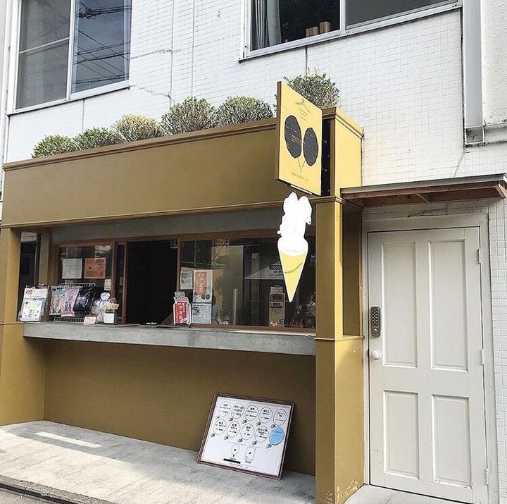 わたがし専門店外観