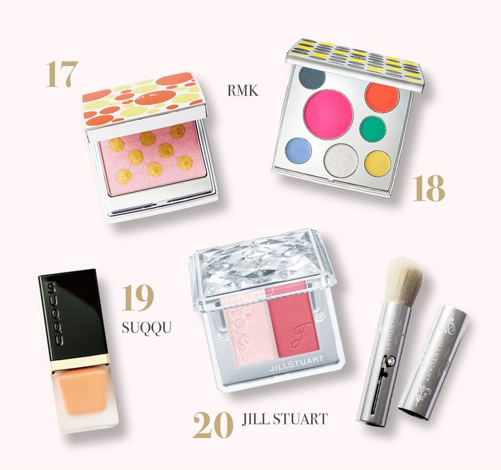 １７、１８RMK １９SUQQU ２０JILLSTUART