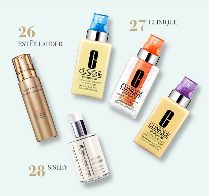 ２６エスティローダー ２７CLINIQUE ２８SISLEY