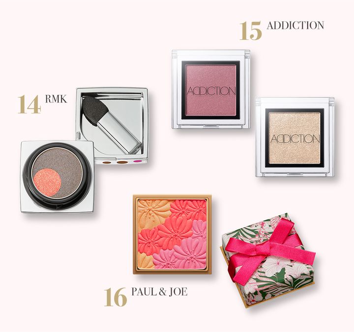 １４RMK １５ADDICTION １６PAUL&JOE