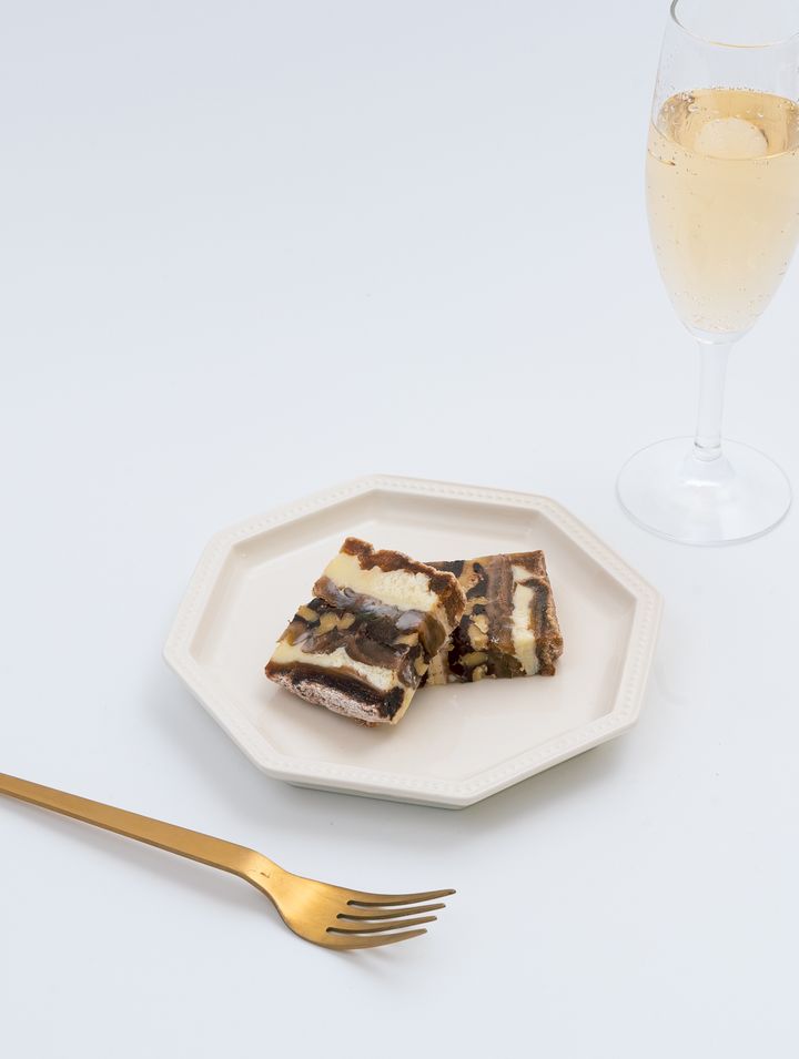 干柿と胡桃と無花果のミルフィーユ（6個入り）