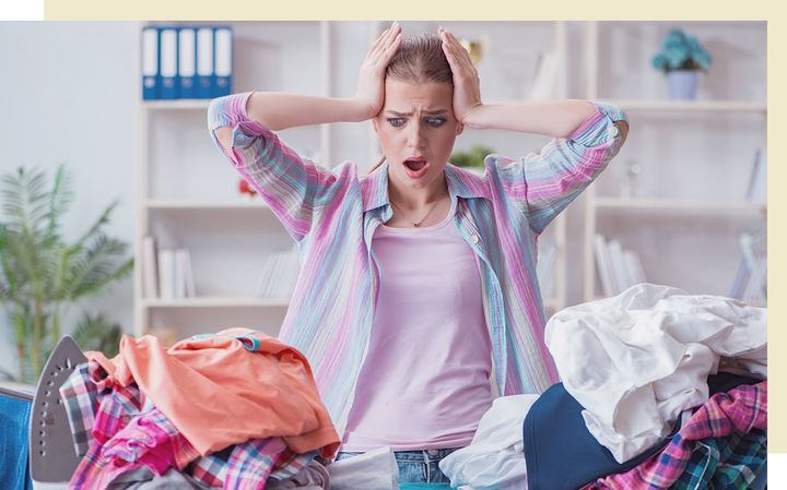 アイロン台を用意するのは面倒だし、時間がない！