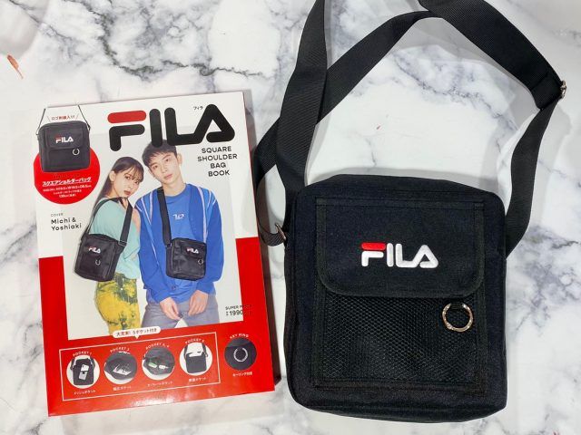 Fila shoulder best sale bag book