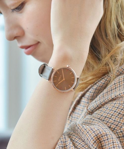 ete 時計 ゴールド ビッグフェイスウォッチ メッシュベルト