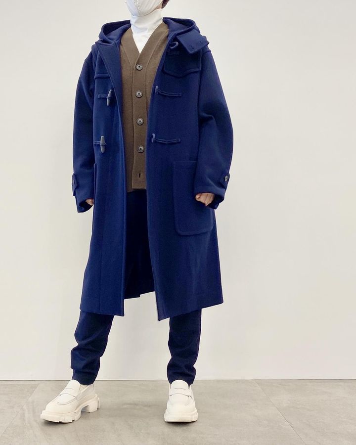 UNIQLO ウールオーバーサイズダッフルコート ユニクロ +J ウール