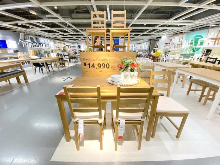 IKEA ダイニングテーブルセット ヨックモック - 家具