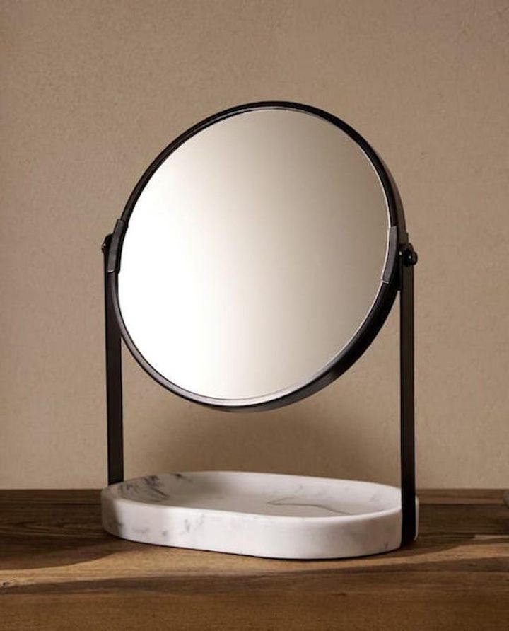 ZARA HOME ザラホーム ウォールミラー 壁掛け 鏡 円形 ドレッサー