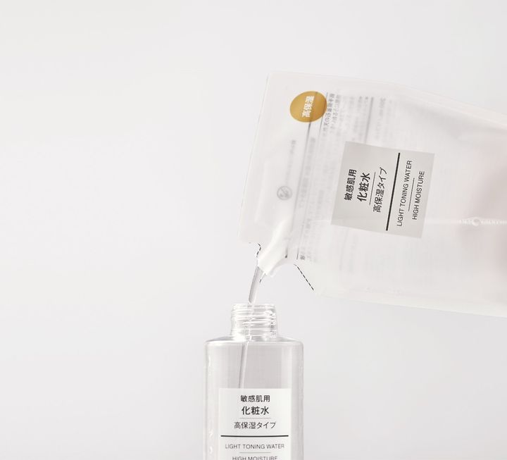 化粧水や乳液が“詰め替え”可能に