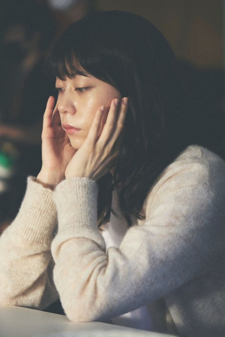 ドラマ「階段下のゴッホ」のオフショット