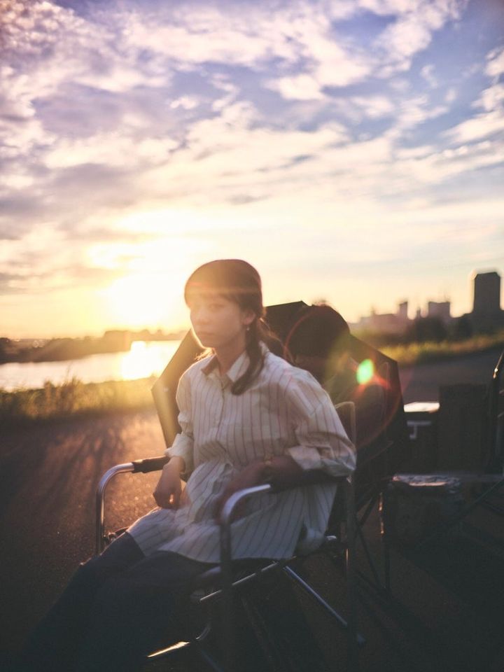 ドラマ「階段下のゴッホ」のオフショット