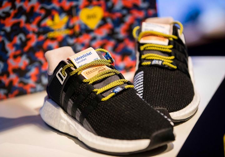 好きなスポーツブランドは？（2018年1月、AFP＝時事）