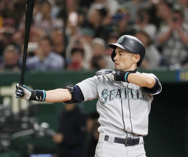 イチローさん（2019年3月、時事）