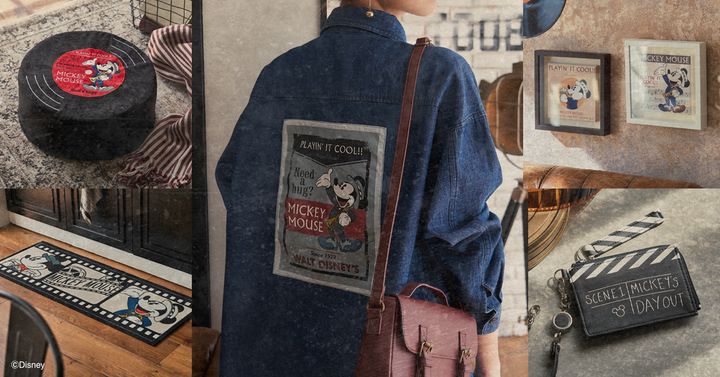 「ディズニーファンタジーショップ」ミッキーマウス タイムスリップシリーズ第1弾のビジュアル（C）Disney