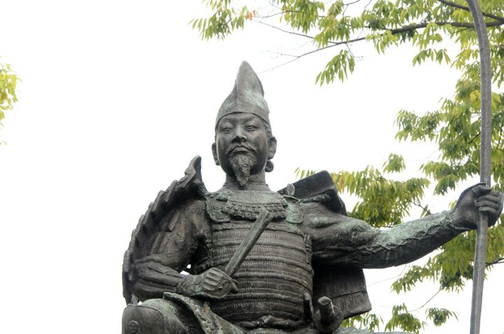 桶狭間古戦場公園（名古屋市）にある今川義元像