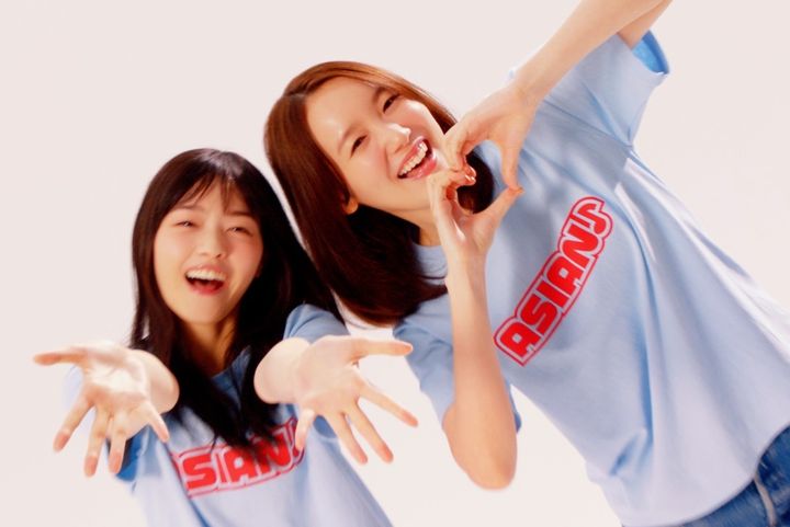 西野七瀬さん、飯豊まりえさんが出演する新CMのワンシーン