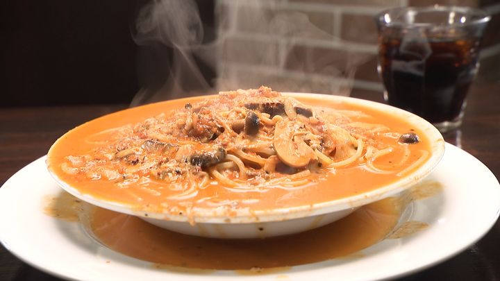 2月21日放送の「ヒューマングルメンタリー オモウマい店」のワンシーン（中京テレビ提供）