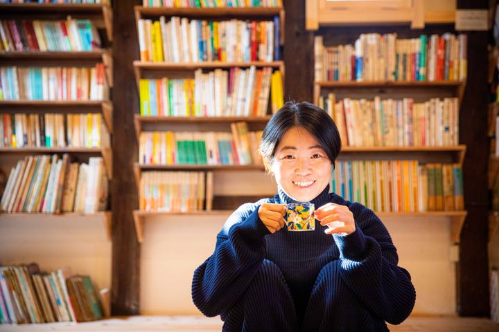 「イモトの珈琲」をプロデュースするイモトアヤコさん