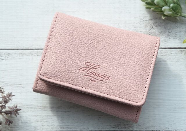 二つ折り財布 ピンク 蒸し暑 雑誌付録