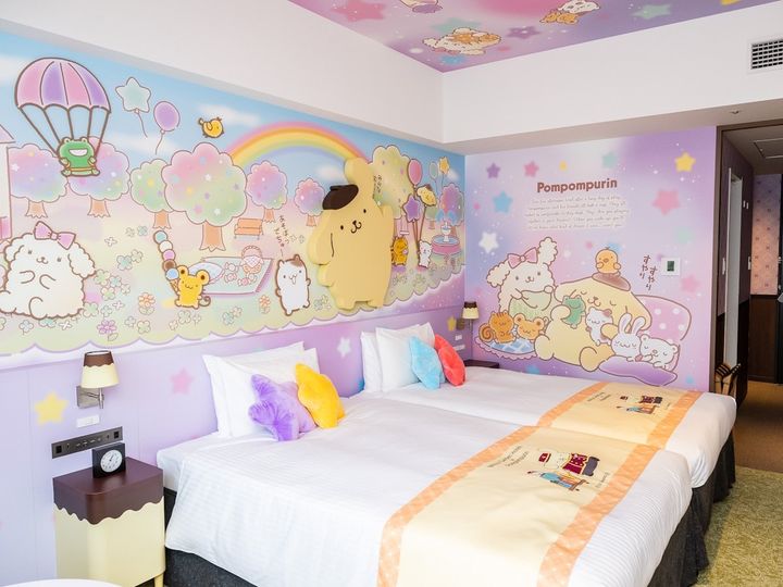 オリジナルグッズ付きのかわいいお部屋！三井ガーデンホテルズ 