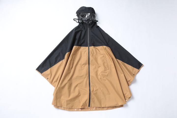 レディース高撥水レインポンチョ