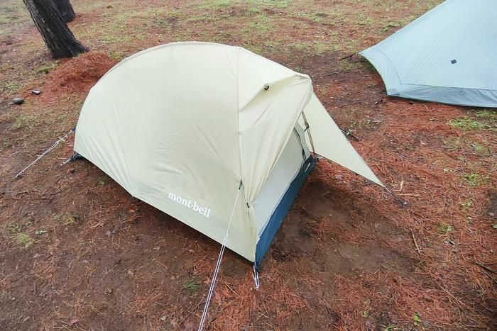 ムーンライトテント 1型 モンベル「ムーンライトテント1型」【旧型】と