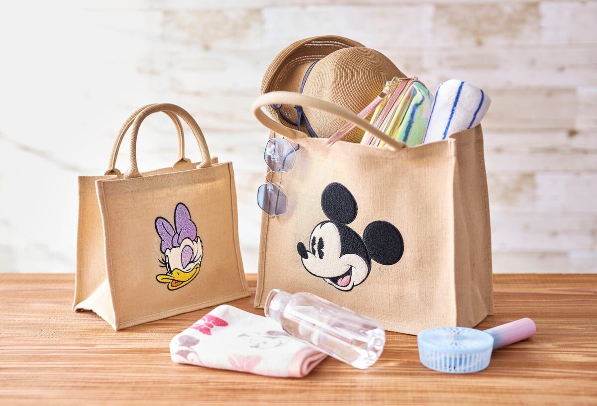 夏に使いたいリネン製！ディズニーストア「トートバッグ Linen Tote」 TRILL【トリル】