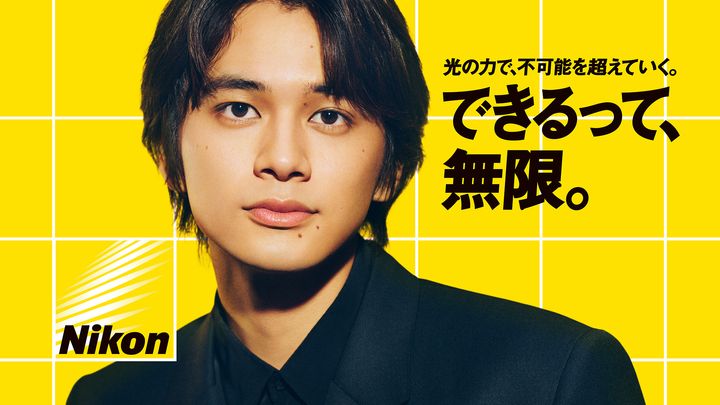 「Nikon」の新テレビCMに出演する「DISH／／」の北村匠海さん