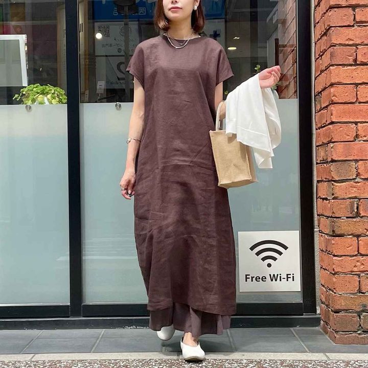 週7で着てもイイ？？【無印良品】実用性バツグン！「夏っぽワンピ 