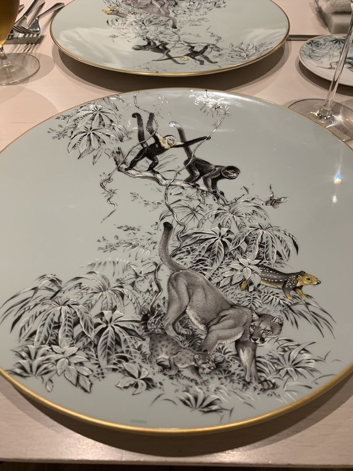 HERMES フィッシュプレート大皿