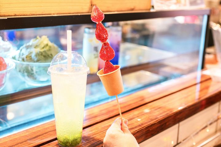 タンフル（フルーツあめ）