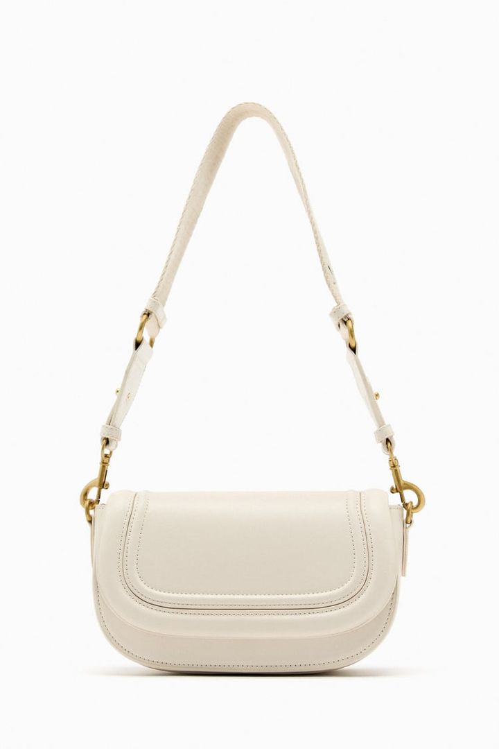 zara ショルダーバッグ ホワイト