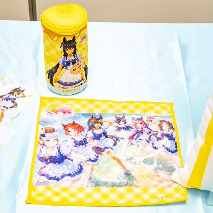 うま娘 ライスシャワー ブランケット、カットクッション、フェイスタオル、枕カバー うま娘 ライスシャワー ブランケット、カットクッション、フェイス