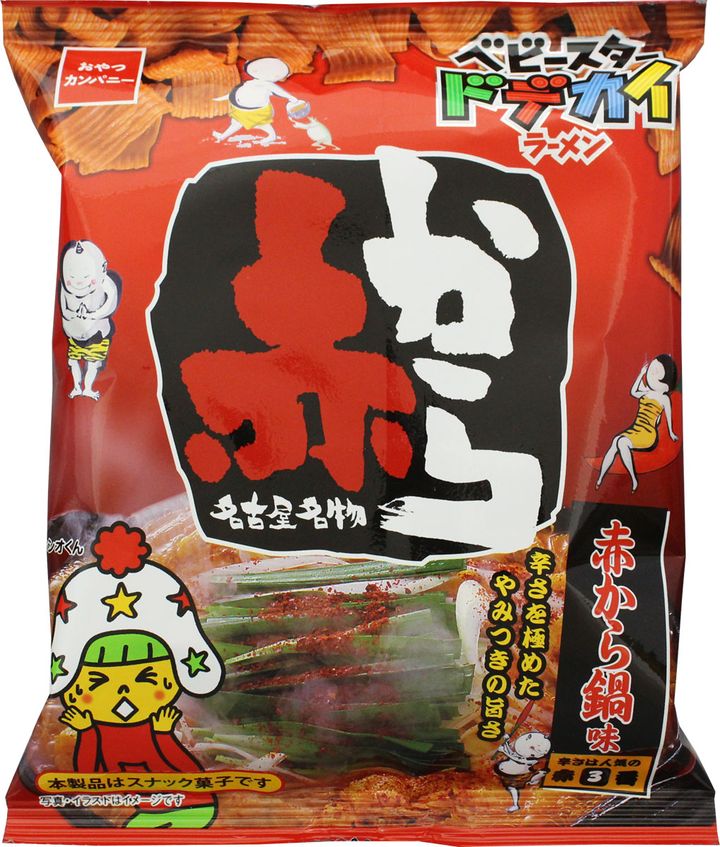 「ベビースタードデカイラーメン（赤から監修 赤から鍋味）」