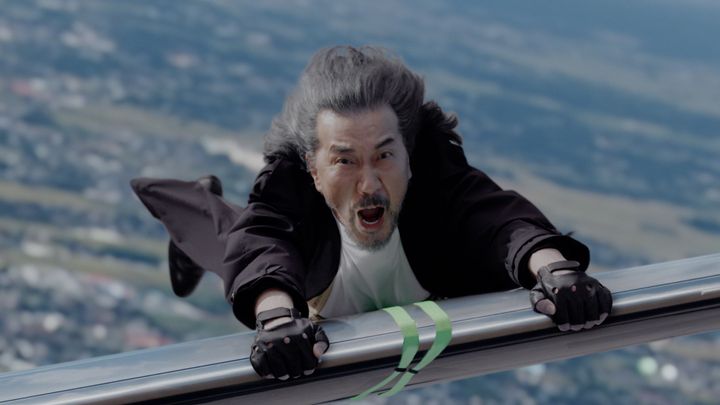 役所広司さんが出演する「クラフトボス」新テレビCMのワンシーン