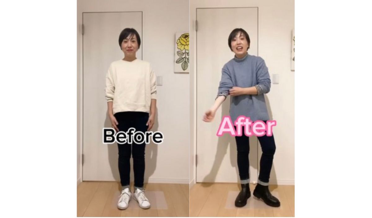 「スキニーってもう時代遅れ？」→ 【元アパレル店長】伝授の大変身コーデに「真似したいです」「おばさんでも頑張れそう！」の声 TRILL【トリル】