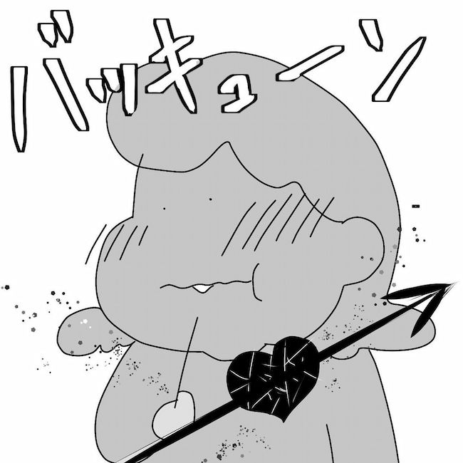 「…バッキューン」私の胸を撃ち抜く恋の矢⇒そのきっかけは彼のひと言で…？ #ぽっちゃり婚活 18