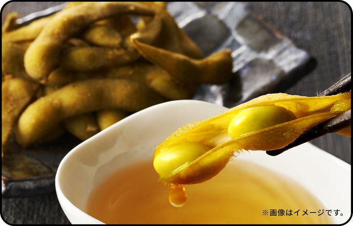 「吸ってよし食ってよし だし漬け枝豆」