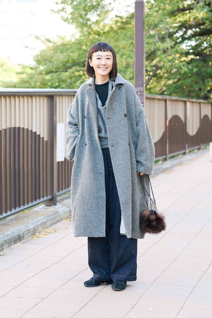 nest robe ロングコート ネストローブ nest Robe ダークグレー ロングコート