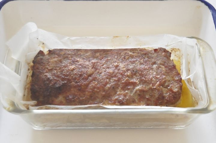 旨味たっぷり マッシュルーム入りミートローフの作り方3