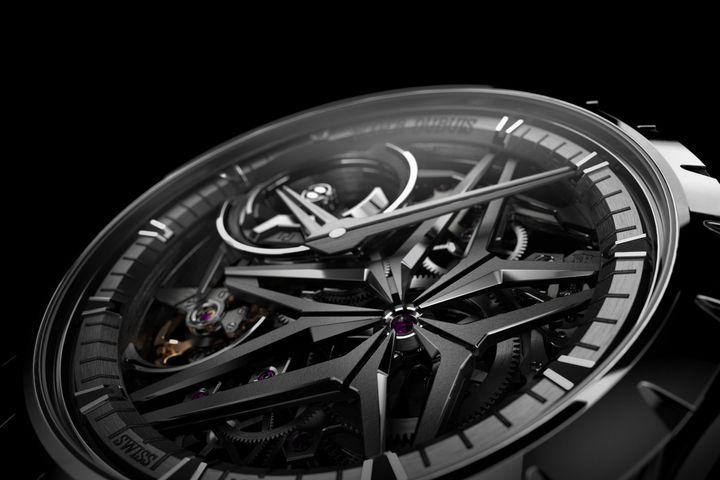 〈ロジェ・デュブイ〉エクスカリバー モノバランシエ チタン