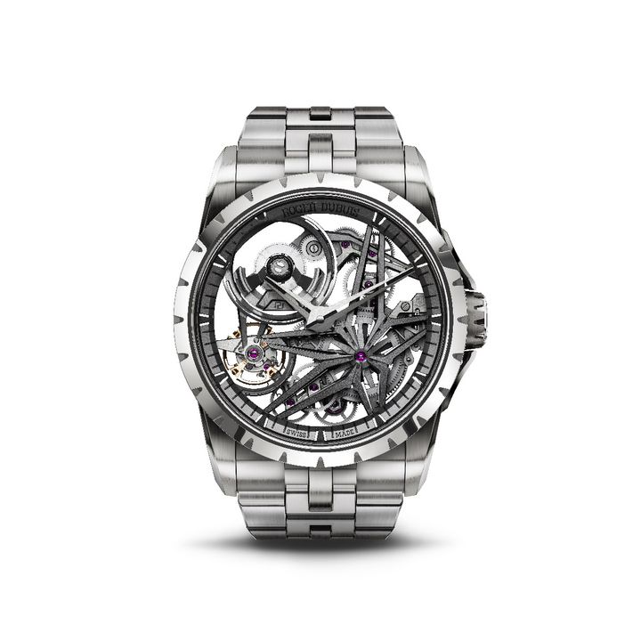 〈ロジェ・デュブイ〉エクスカリバー モノバランシエ チタン