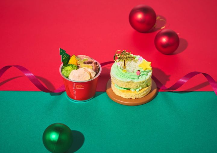 愛犬と一緒にクリスマスを。管理栄養士監修のもと手作業で作られた犬用ケーキ