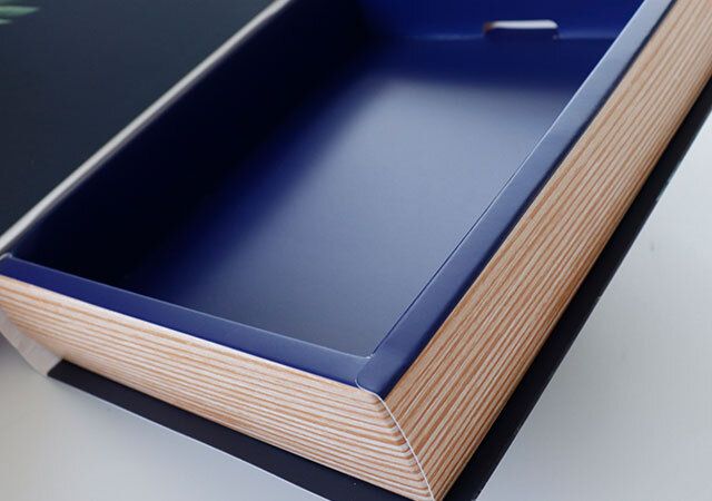 セリアのブック型ボックス ヴィンテージグレースの作り