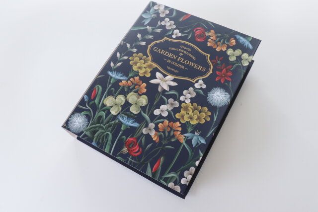 セリアのブック型ボックス ヴィンテージグレース