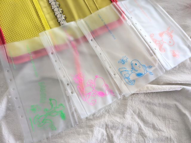 クリアポケットをはずしたところ