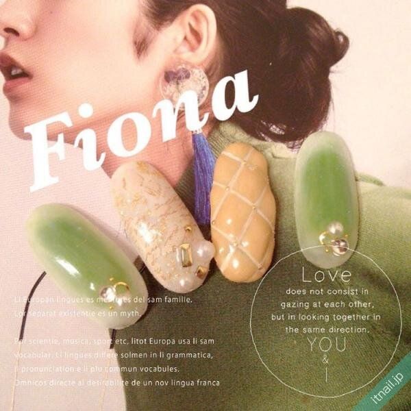 Fionaが投稿したネイルデザイン [photoid:I0016059] via Itnail Design (722587)