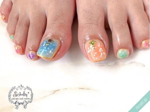 Schelmが投稿したネイルデザイン [photoid:I0069921] via Itnail Design (722591)